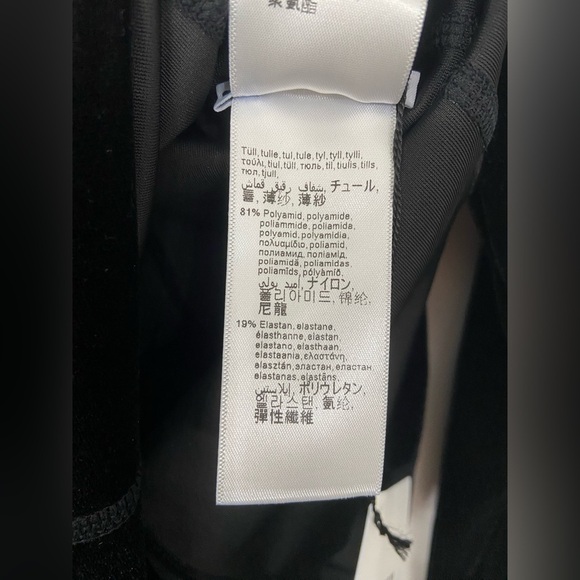 NWT Wolford Velvet Blake Dress Black Size 12 - Picture 8 of 9